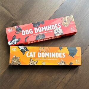 Dog and Cat Dominoes Game
